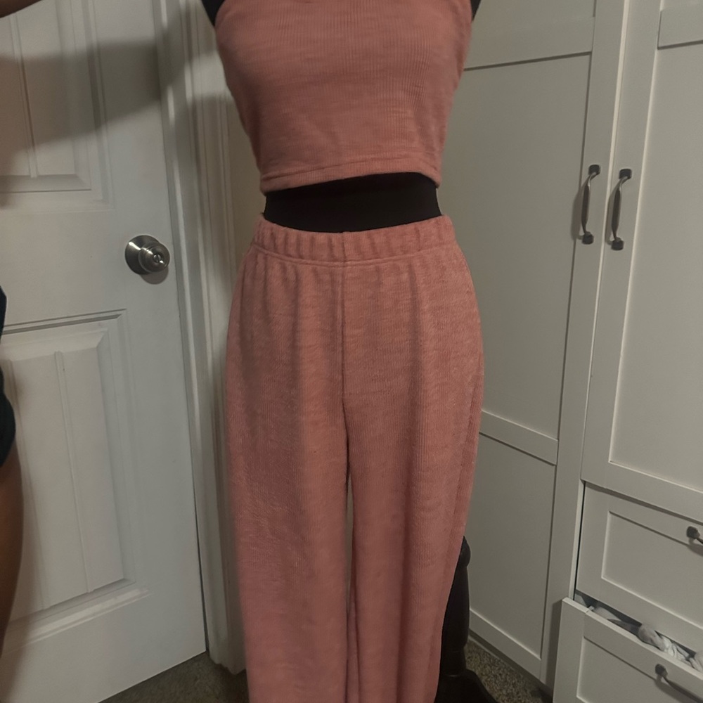Women's Pink Lounge Set